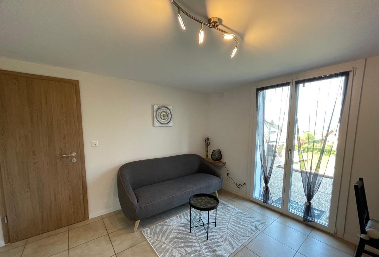Studio Terrasse Vue Lac Entree Independante Font Exterior photo
